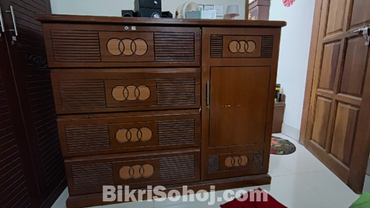 Living room Furniture and Fridge